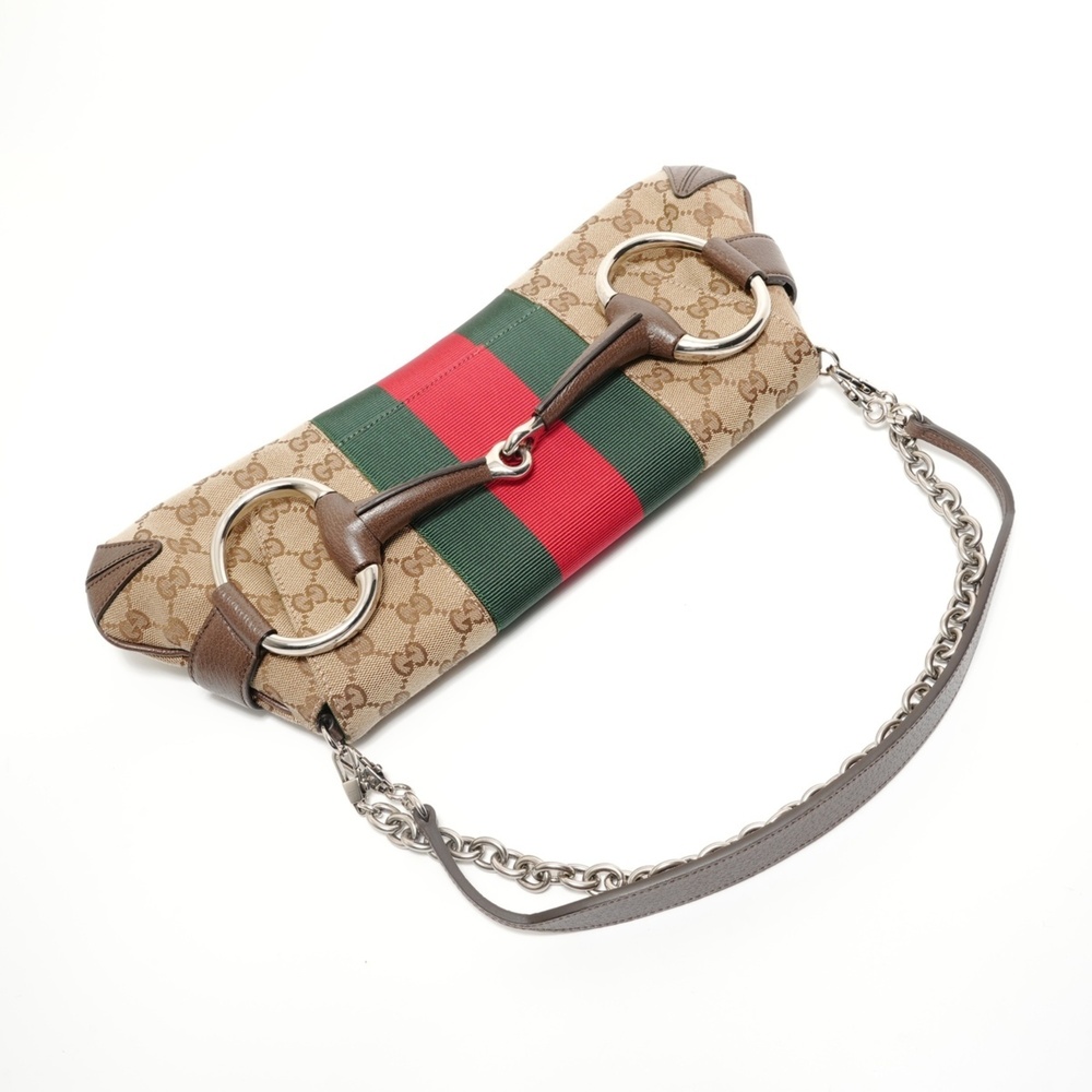 Gucci Brown GG Canvas Horsebit - Picture 8 of 9